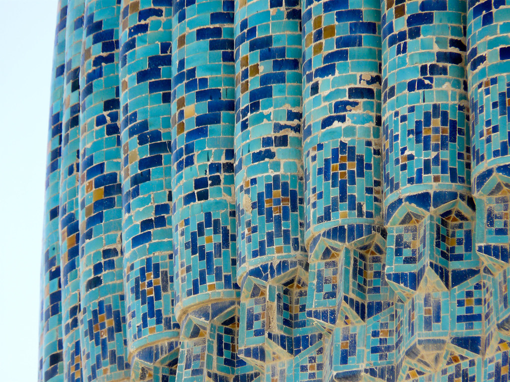 Gur-e Amir dome, close up # 2