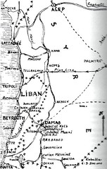 Syrie 1941 - Carte