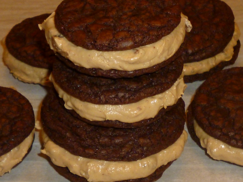 Brownie Cookie Whoopie Pies