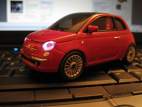 Fiat 500 Wireless Mouse