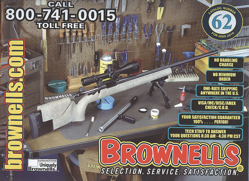Brownells 2009-20010  NO 62 Catalog Horizontal