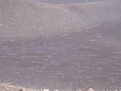 Writing in Hverfjall