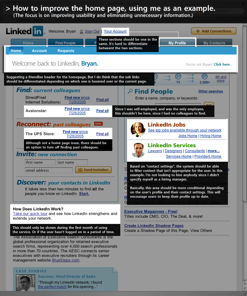 Ripping Apart LinkedIn's Homepage