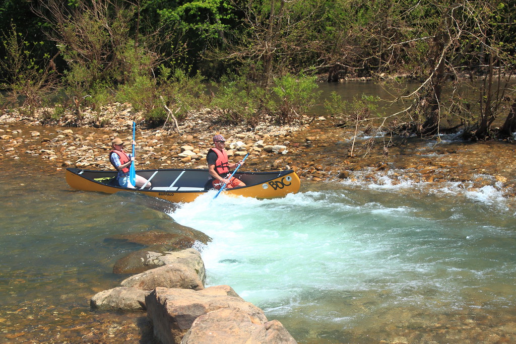 Canoeing on Buffalo River, Steel Creek Access