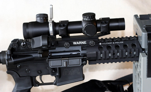 Right view mounted S&W M&P15T