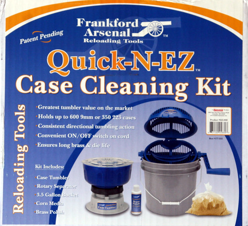 Frankford Arsenal Quick-N-EZ Case Tumbler Master Kit with Quick