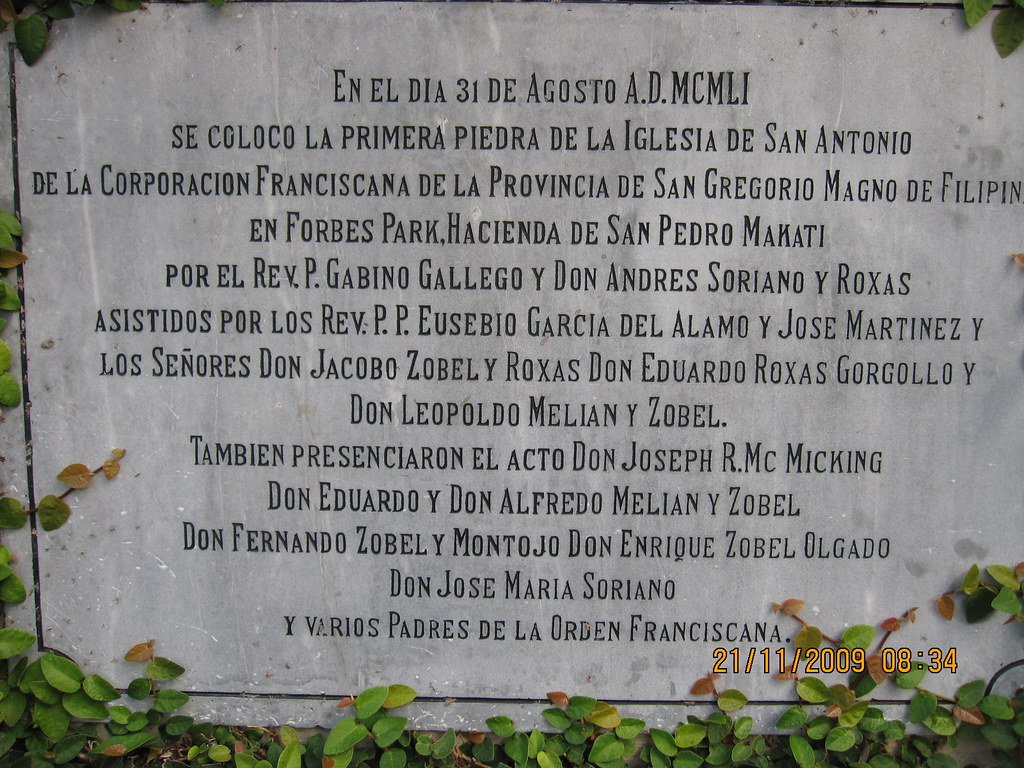 Santuario de San Antonio Marker