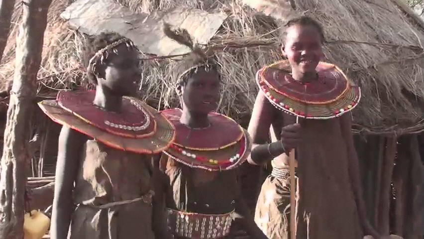 Pokot girls dance video - Kenya