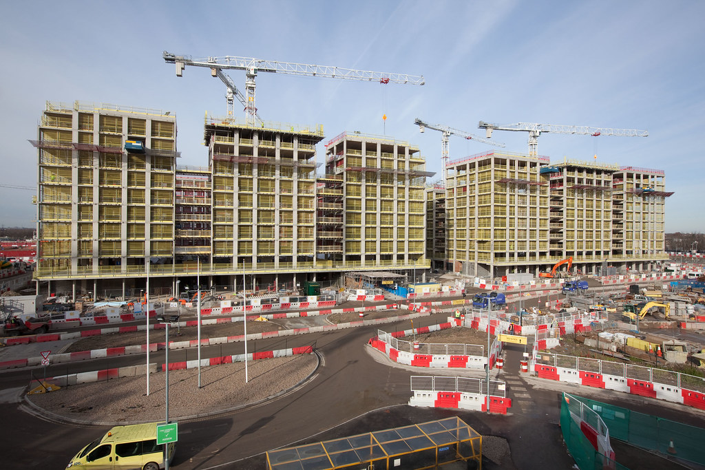 Olympic Village construction 5