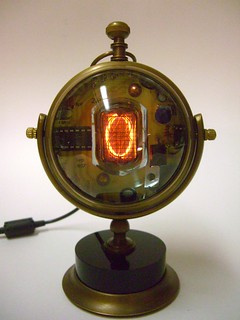 Steampunk Single Digit Nixie Clock II