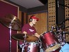 Nik Rockin the Drums