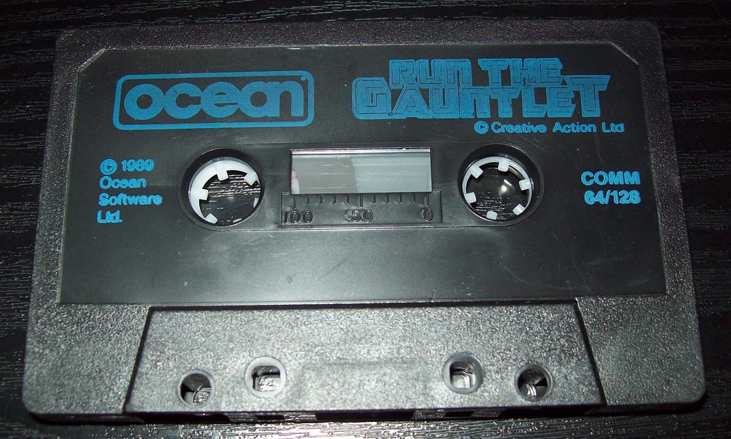 01 Ocean - Run the Gauntlet (1989), Cassette detail