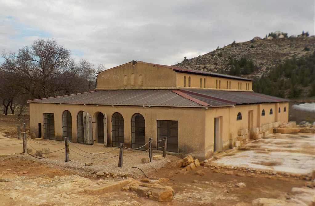 Byzantine basilica in the Biblical Shiloh, Israel