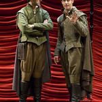 Sean Fortunato and Timothy Edward Kane in ROSENCRANTZ AND GUILDENSTERN ARE DEAD at Writers Theatre. Photos by Michael Brosilow.