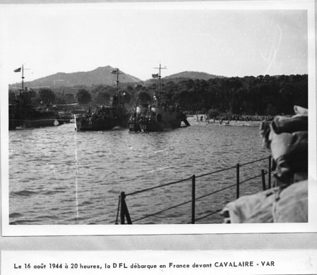 1944- Provence- Débarquement de Cavalaire