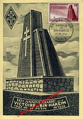 Philatélie - Bir Hakeim 1942