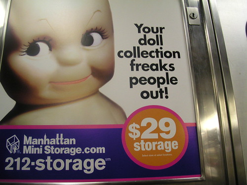 Manhattan mini storage ad