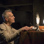 Larry Yando (Edgar) in THE DANCE OF DEATH at Writers Theatre