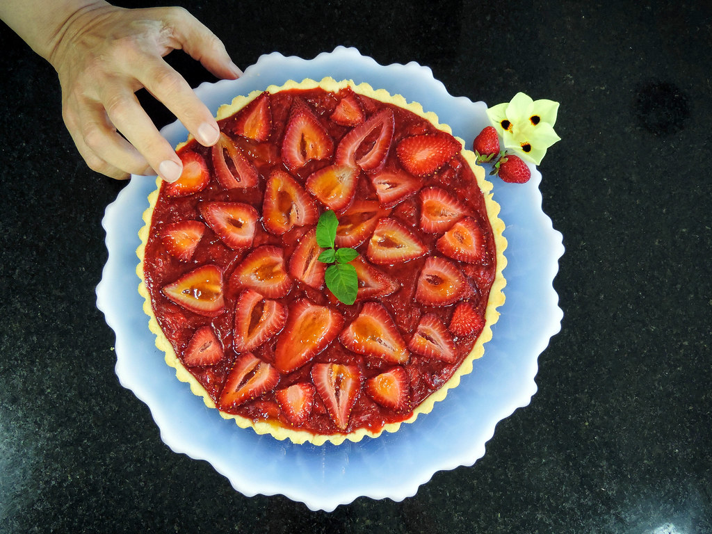 A Strawberry Tart you Can't Keep Your Hands Off