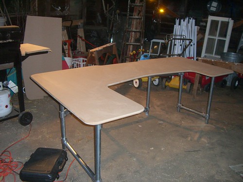 Desk with Legs On