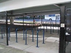 airport bike parking structure