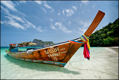 Traditional Thai Long Tail Boat - Koh Phi Phi, Thailand