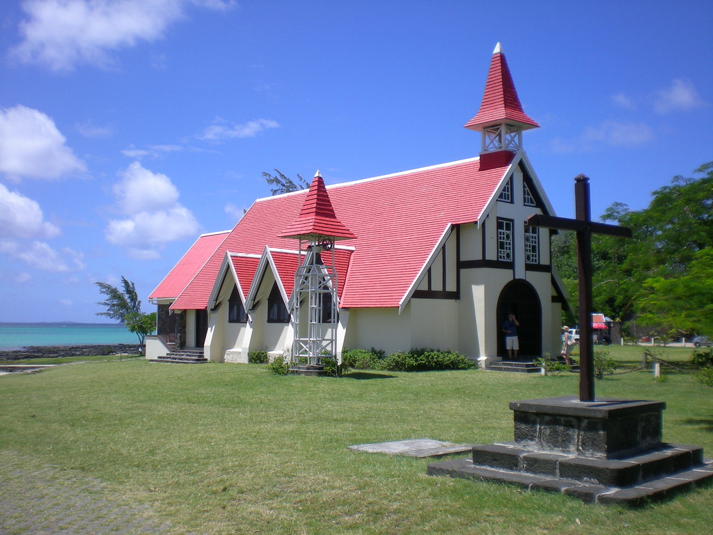 The church at Cap Malhereux- Notre Dame Auxiliatrice