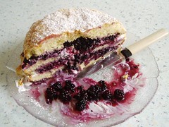 Blackberry & clotted cream shortcake 1