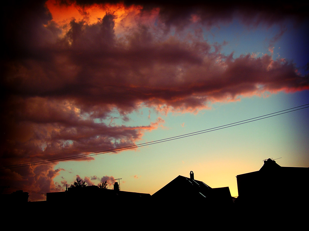 Sky over Logan Square