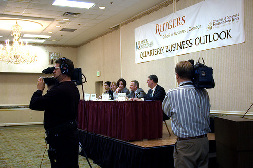 Rutgers Holds Quarterly Business Outlook in Cherry Hill