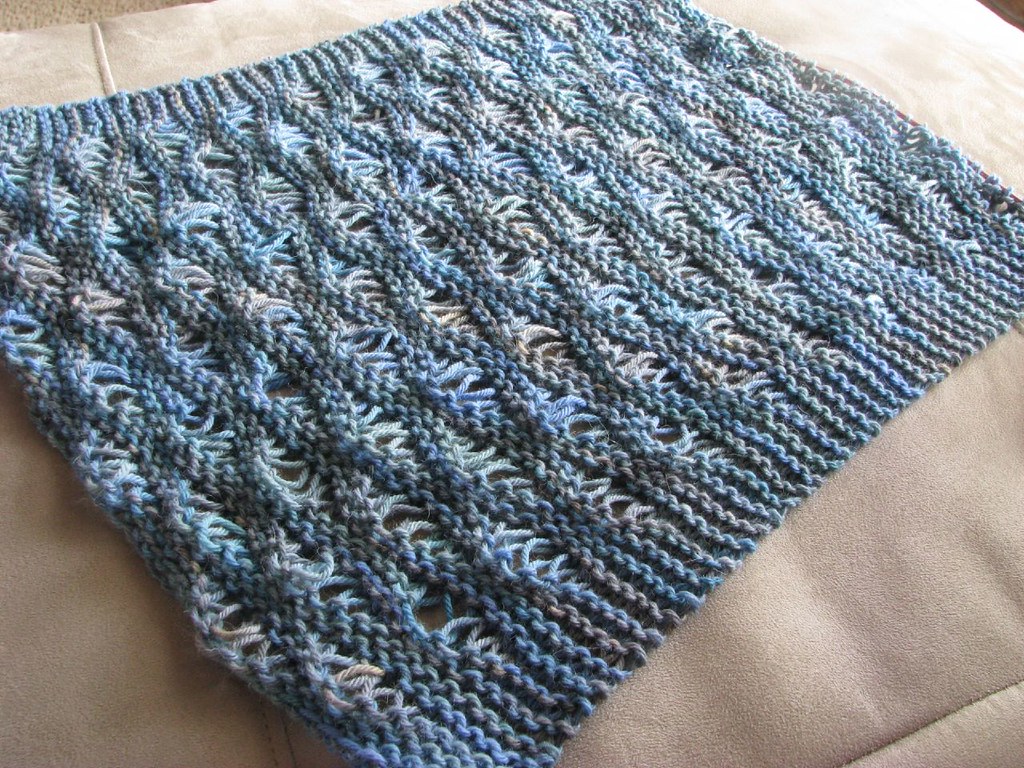 Alpaca Mobius Shawl