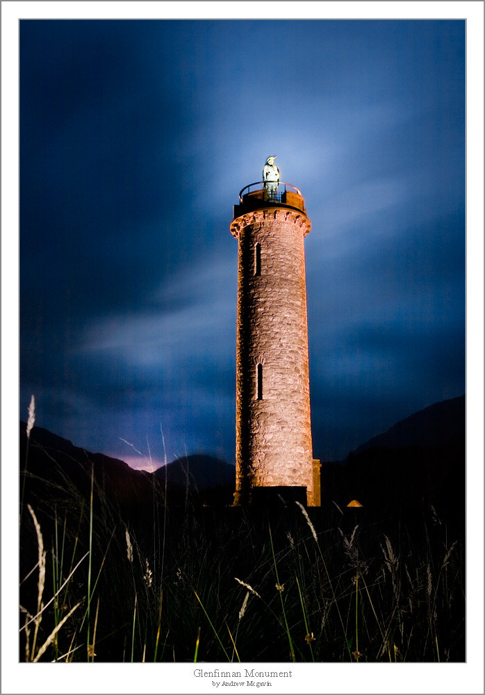 Glenfinnan by night