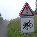 Strange sign seen while cycling