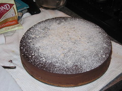 Triple Chocolate Mousse Cake