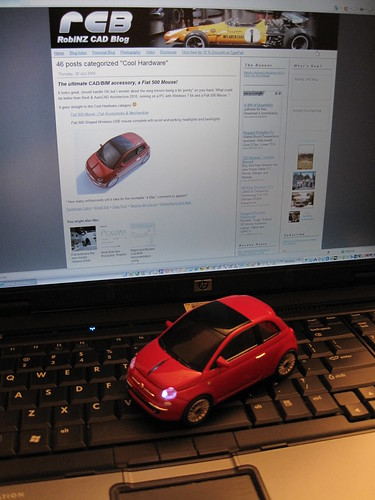 Fiat 500 Wireless Mouse