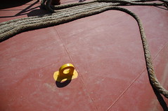 Yellow tie loop