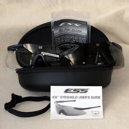 ESS Eye Shields with open case