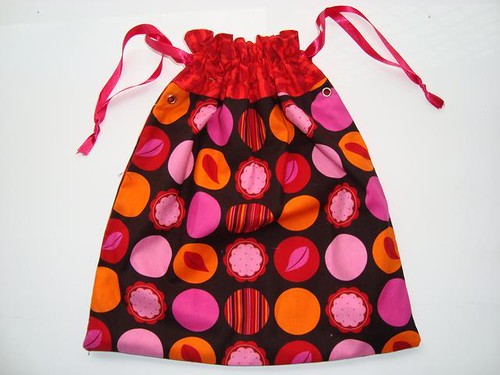 How to Make a Drawstring Purse Pattern With Round Bottom | eHow.com