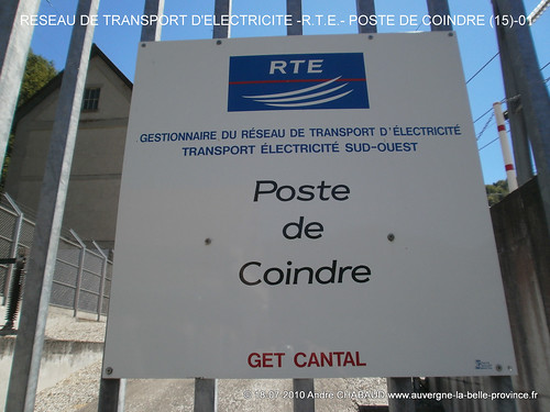 2010-07-18-DEPART DU RESEAU DE TRANSPORT D'ELECTRICITE - RTE - POSTE DE COINDRE (15)-01