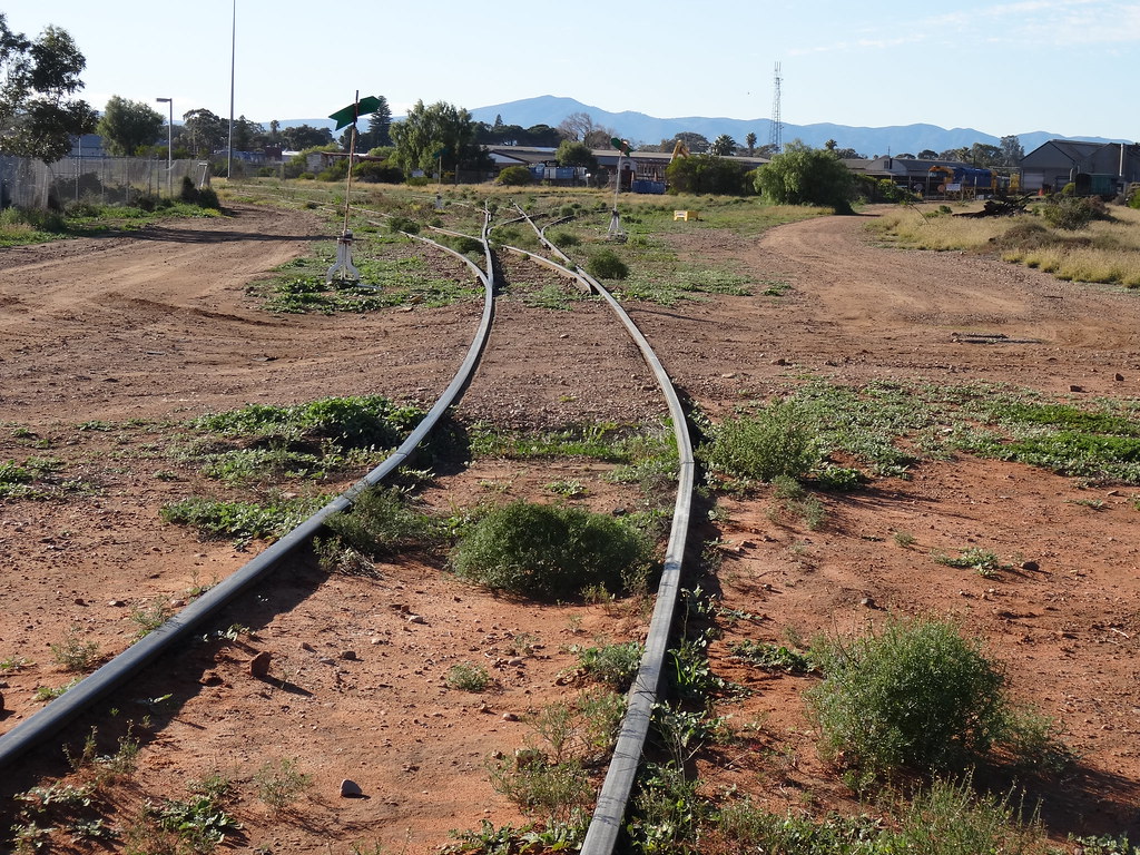 Railway Around Spencer Gulf and Port Augusta South Australia