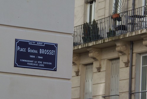 Place général Brosset à Lyon en 2013