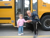 Dad and Adriana by the Bus