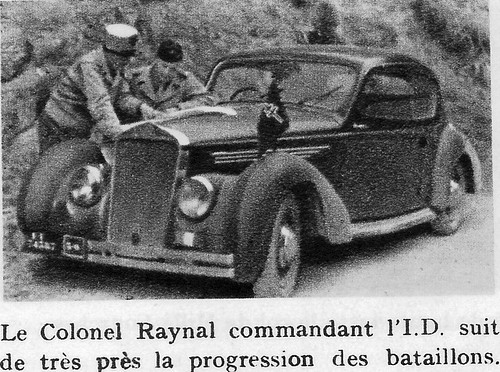 Authion 1945 printemps - colonel Raynal commandant l'ID