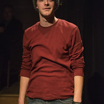 Rob Fenton (Kevin) in PORT AUTHORITY at Writers Theatre. Photo by Michael Brosilow.