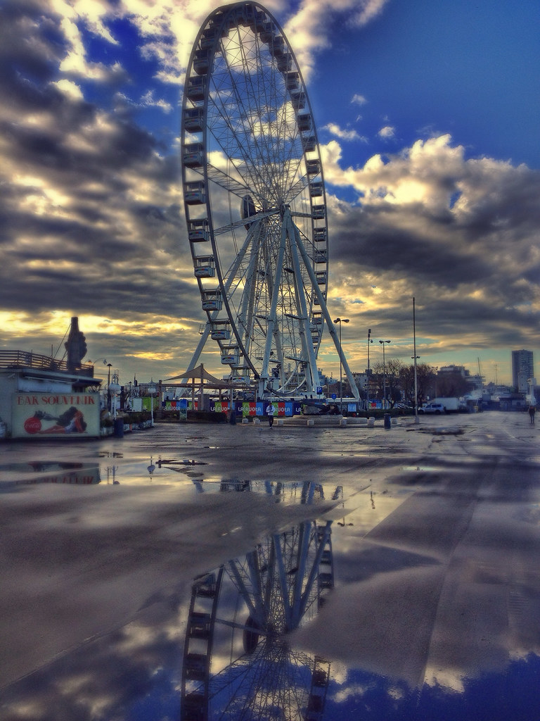 Spinning round