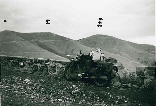 Authion- 1945- Vue de la cime du Tueis -1- Authion 2-  La Forca 3- Mille fourches - Fonds François  Engelbach