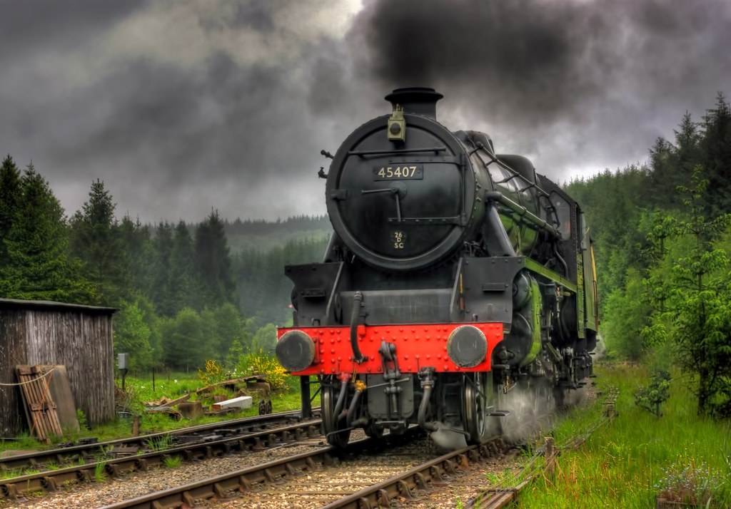 Steam Train No.45407