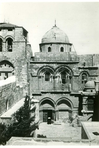 1ère Cie des Chars- 1941- Jerusalem -Cat du St Sépulcre Jérusalem mai 41- Col Pierre Robedat