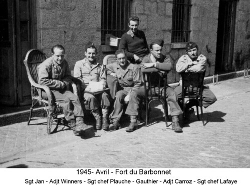 BM 4 Chambarand - 1945 Avril_Fort du Barbonnet - Fonds Emile Gauthier