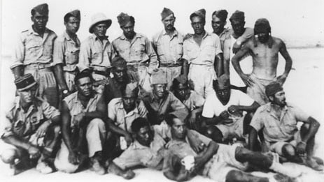 BP- 1942- Bir Hakeim- Groupe du Bataillon du Pacifique
